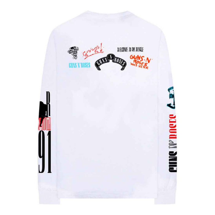 Guns N' Roses Motorcross Long Sleeve T-Shirt