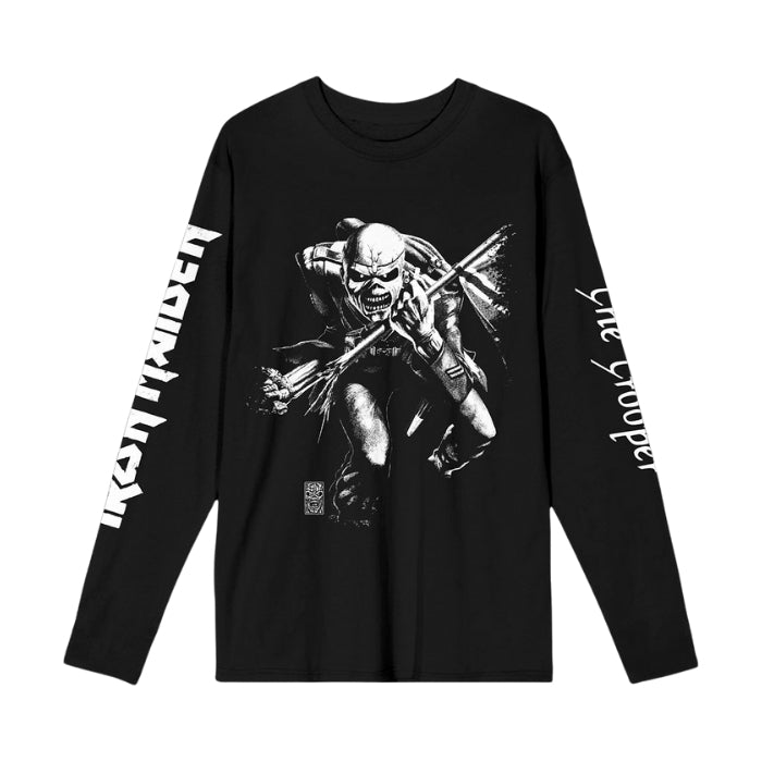 Iron Maiden 50 Trooper Isolated Long Sleeve T-Shirt