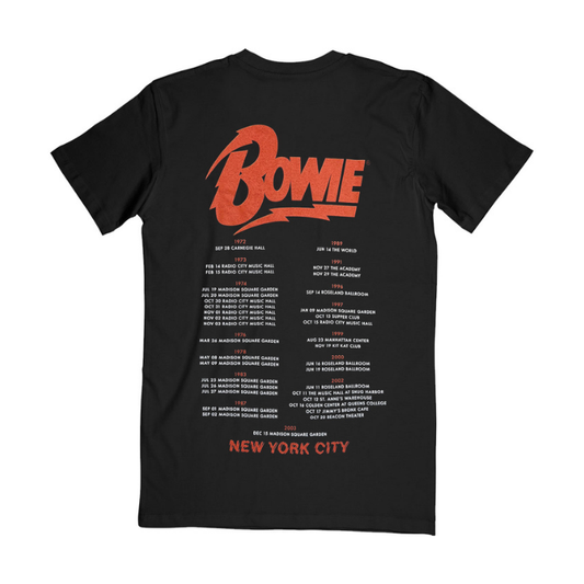 David Bowie New York City T-Shirt