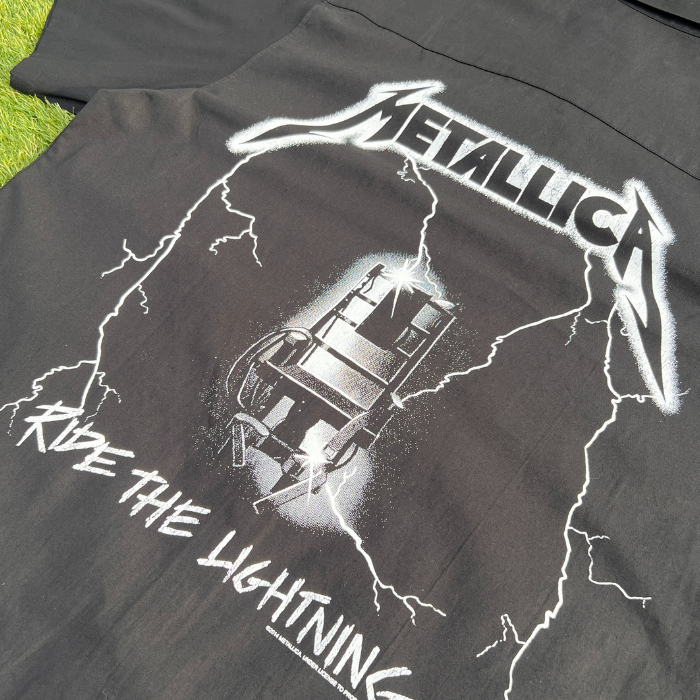Metallica Ride The Lightning Button Down Shirt - GIG-MERCH.com