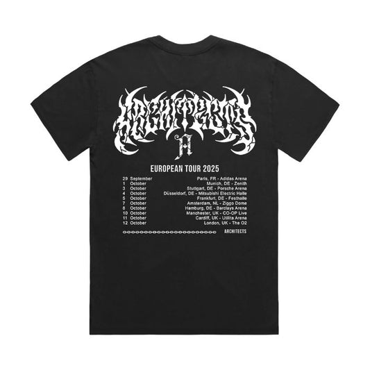 Architects TSTE & AB EU Skeleton Tour '25 T-Shirt