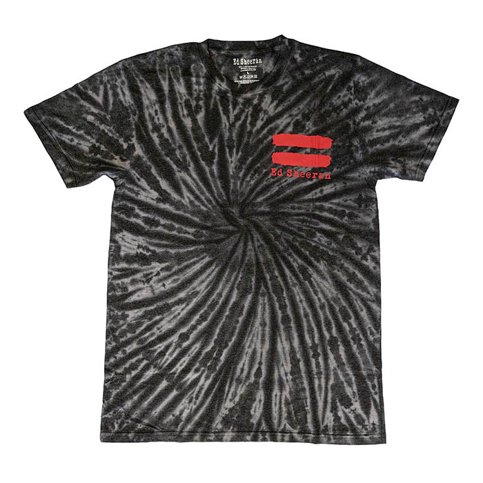 Ed Sheeran Equals Red Butterfly Tie-Dye T-shirt