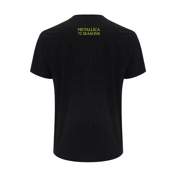 Metallica 72 Seasons Broken & Burnt Drums T-Shirt - GIG-MERCH.com