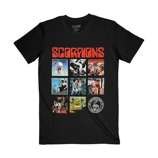 Scorpions Remastered Albums T-Shirt