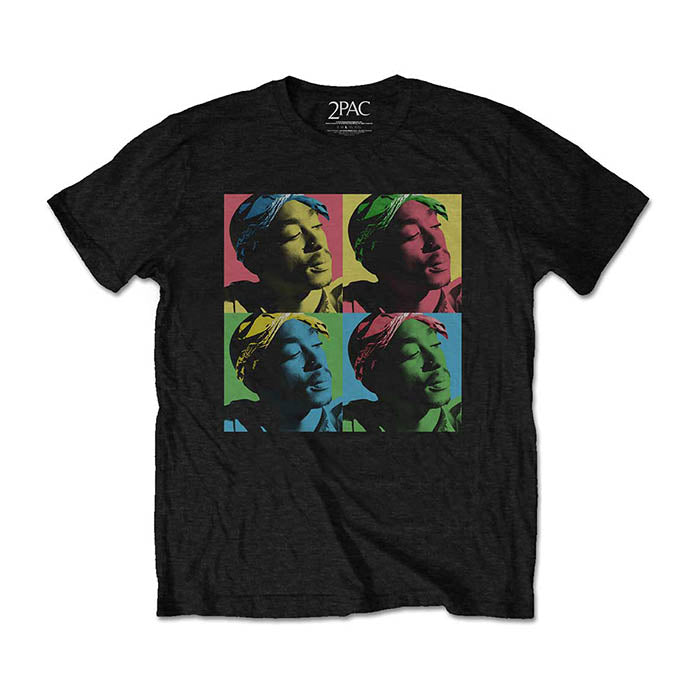 2Pac Pop Art T-Shirt Gig Merch