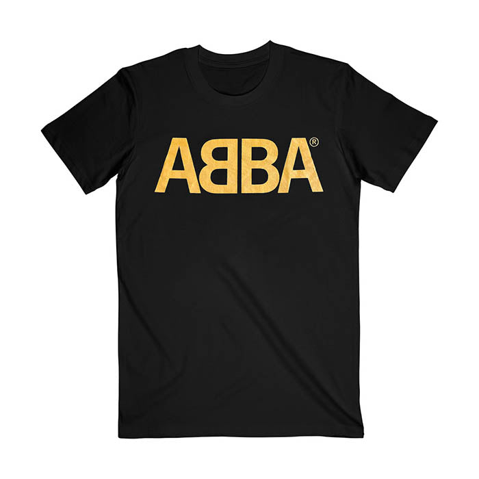 ABBA Gold Logo T-Shirt Gig Merch