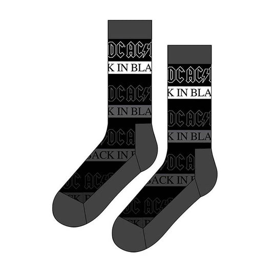 AC/DC Back In Black Unisex Ankle Socks