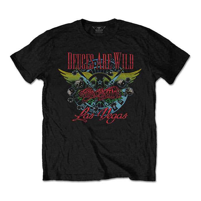 Aerosmith Deuces Are Wild Las Vegas T-Shirt