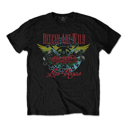 Aerosmith Deuces Are Wild Las Vegas T-Shirt