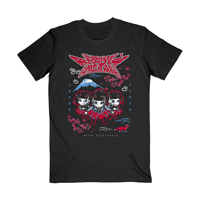 Babymetal Pixel Tokyo T-Shirt Gig Merch