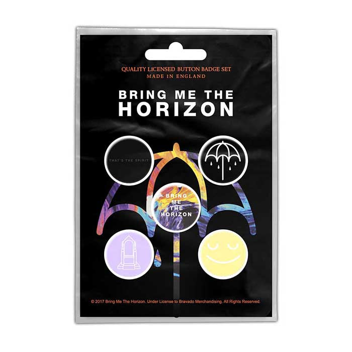 Bring Me The Horizon That's The Spirit Button Badge Set