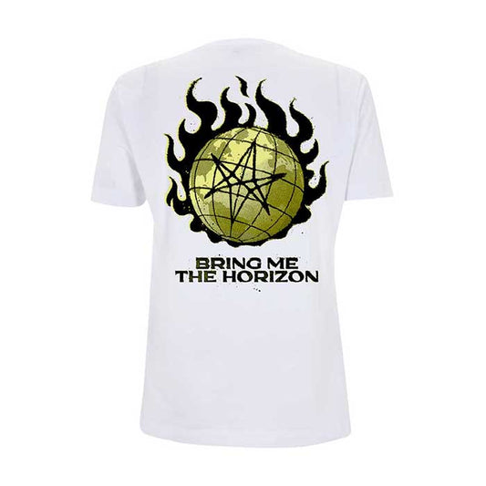 Bring Me The Horizon Globe White T-Shirt
