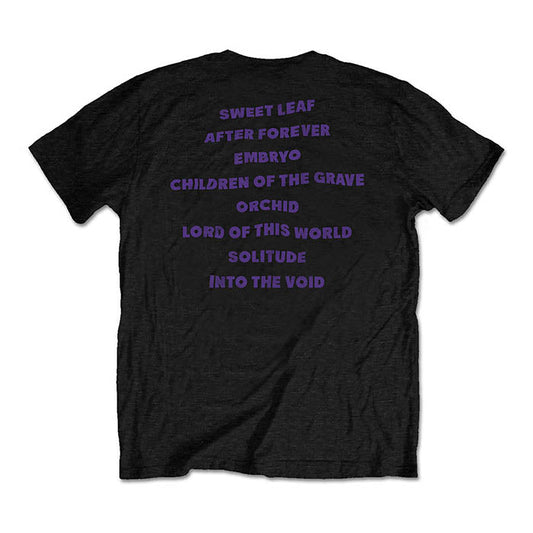 Black Sabbath Master Of Reality Tracks T-Shirt Gig Merch