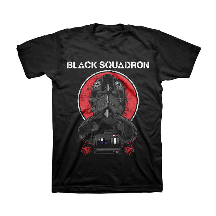 Black Squadron Mashup T-Shirt Gig Merch