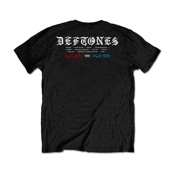 Deftones Static Skull T-Shirt Gig Merch