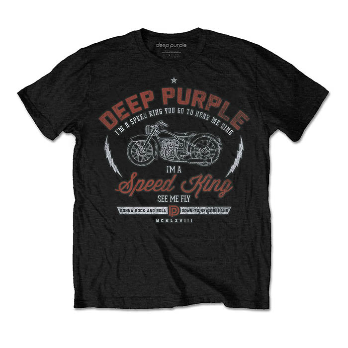Deep Purple Speed King T-Shirt Gig Merch