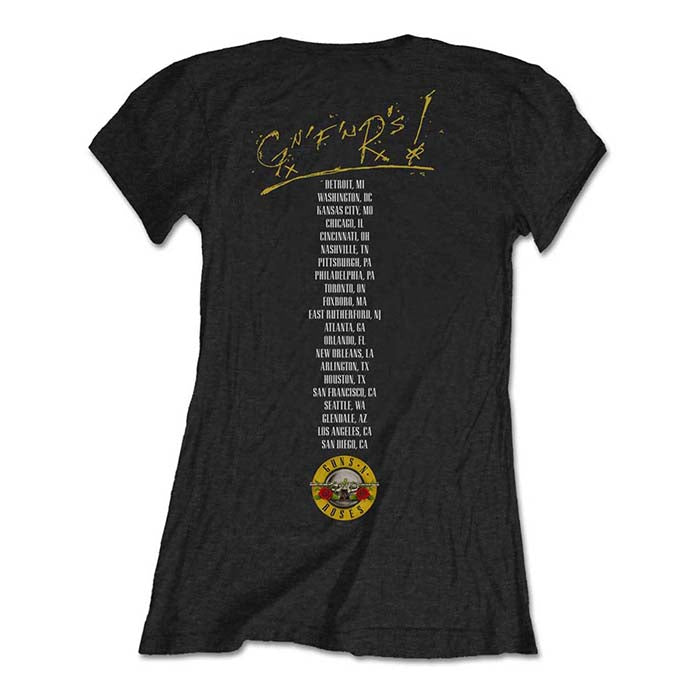 Guns N' Roses Not In This Lifetime Tour Ladies T-Shirt