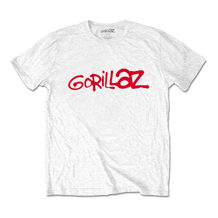 Gorillaz Logo White T-shirt