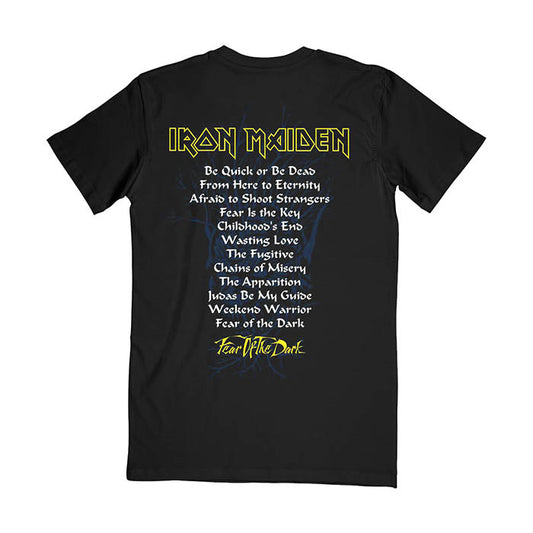 Iron Maiden Fear Of The Dark Album Tracks T-Shirt