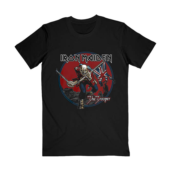 Iron Maiden Trooper Red Sky T-Shirt Gig Merch
