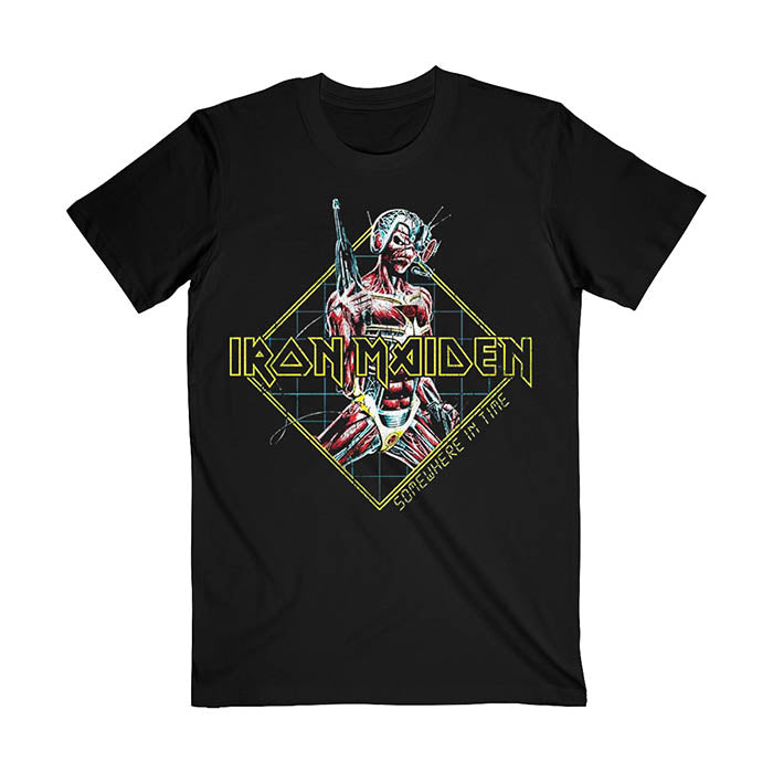 Iron Maiden Somewhere In Time Vintage T-Shirt - GIG-MERCH.com