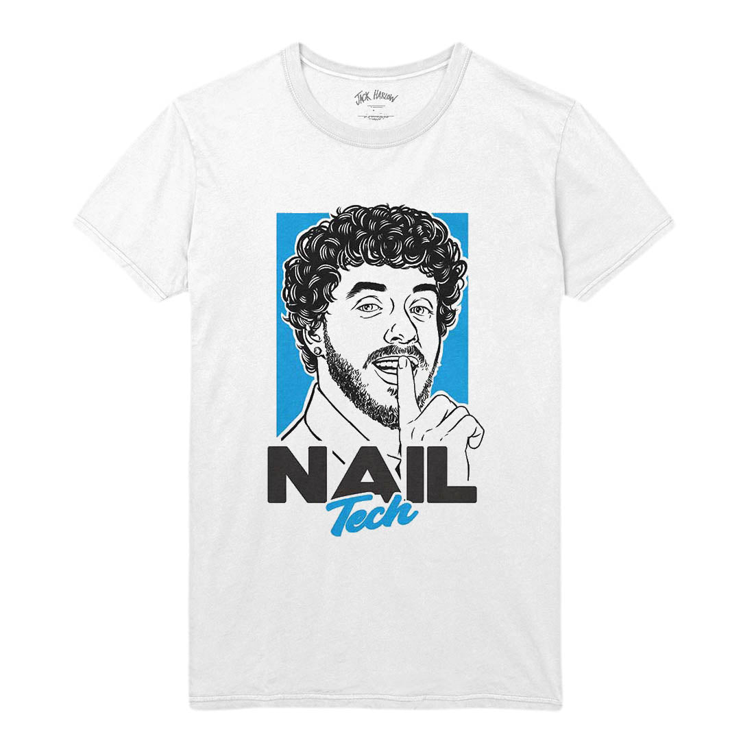 Jack Harlow Nail Tech White T-shirt