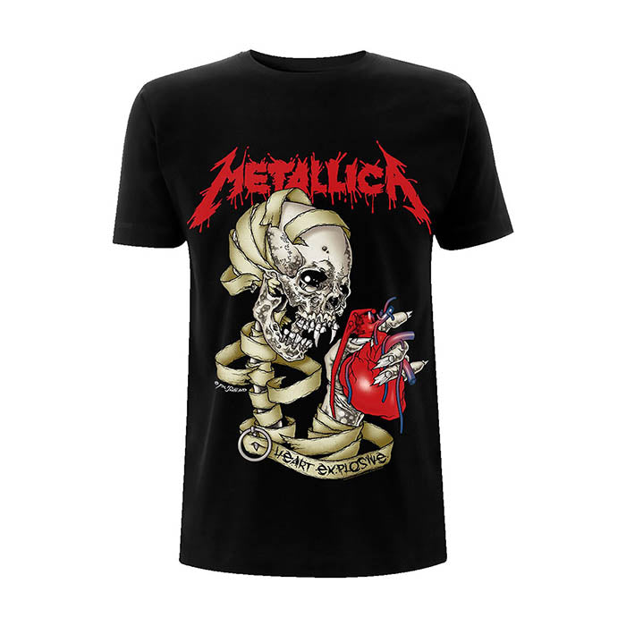 Metallica Heart Explosive T-Shirt