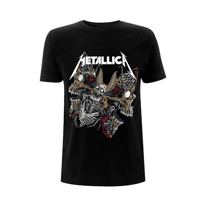 Metallica Skull Moth T-Shirt Gig Merch