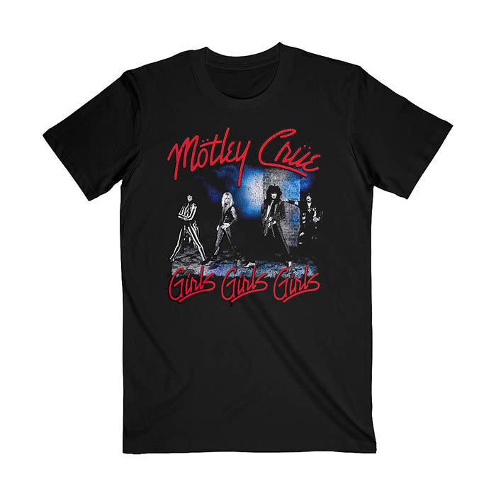 Motley Crue Girls Girls Girls T-Shirt Gig Merch