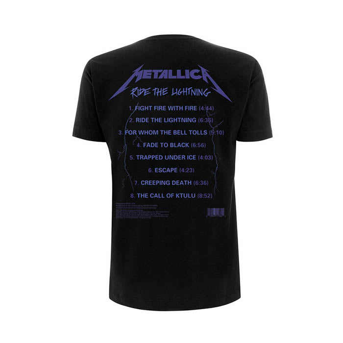 Metallica Ride The Lightning Tracks T-Shirt - GIG-MERCH.com