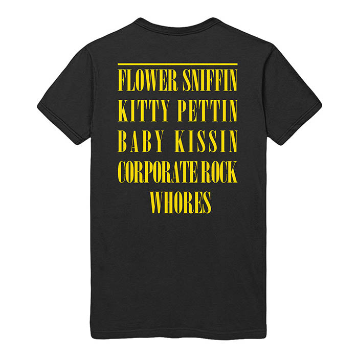 Nirvana Smiley T-Shirt Gig Merch