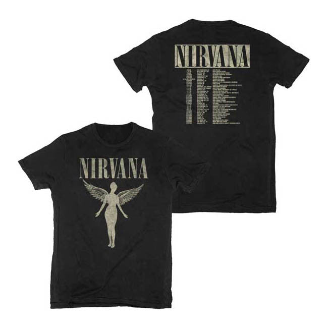 Nirvana In Utero Tour T-Shirt - GIG-MERCH.com