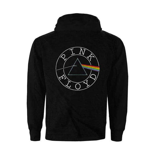Pink Floyd Circle Logo Zipped Hoodie