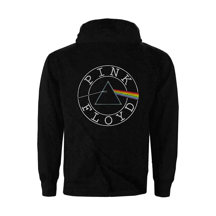 Pink Floyd Circle Logo Zipped Hoodie