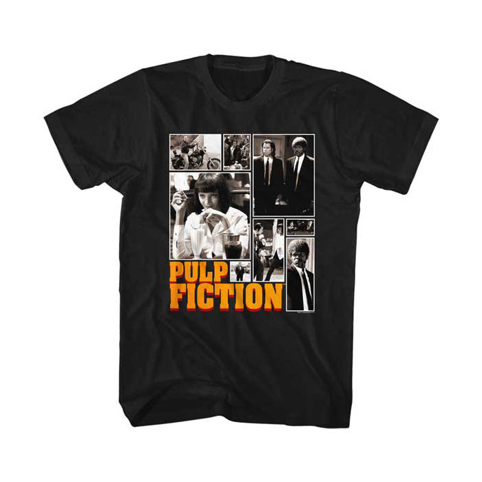Pulp Fiction Collage Photo T-Shirt Gig Merch