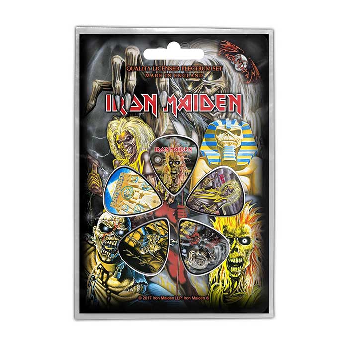 Iron Maiden Early Albums Guitar Pick Set