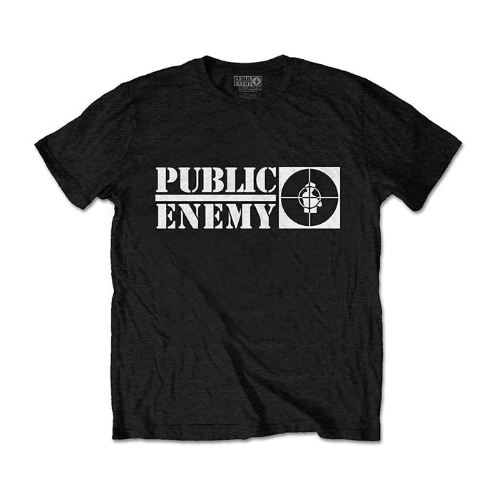 Public Enemy Crosshairs Logo T-Shirt Gig Merch