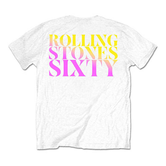 The Rolling Stones Sixty Gradient Text T-shirt