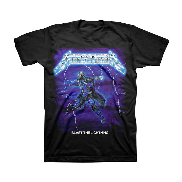 Mandalorian Blast The Lightning Mashup T-Shirt Gig Merch