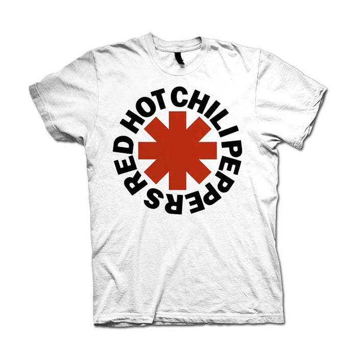 RHCP Red Asterisk Logo T-shirt - GIG-MERCH.com