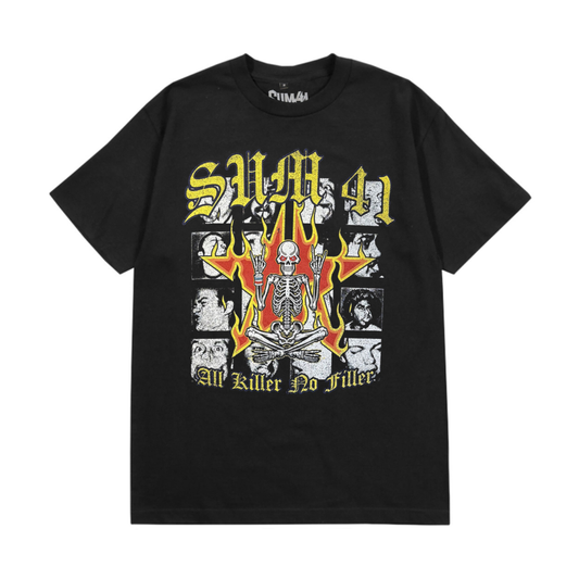 Sum 41 All Killer No Filler Tracklist T-Shirt