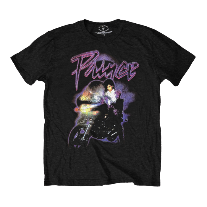 Official Prince Purple Rain Neon Tee