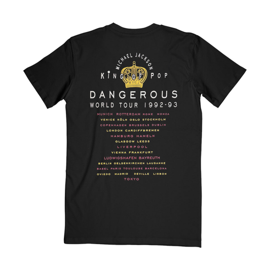 Michael Jackson Dangerous World Tour T-shirt - GIG-MERCH.com
