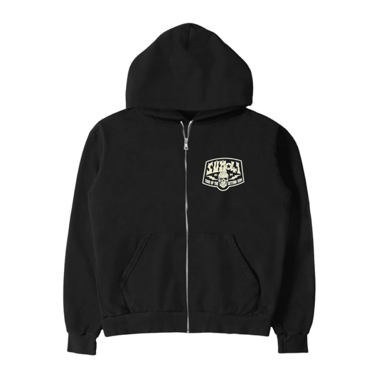 Sum 41 Tour Of The Setting Sum 2024 Zipped Hoodie