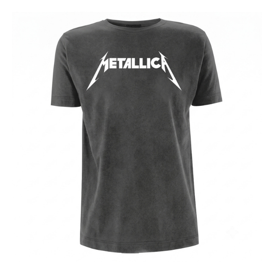 Metallica Logo Washed T-Shirt