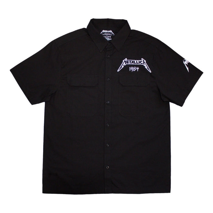 Official Licensed Metallica Button Down Shirt