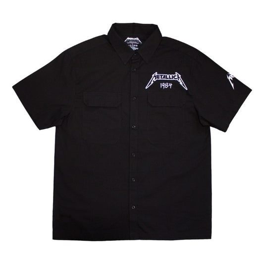 Official Licensed Metallica Button Down Shirt