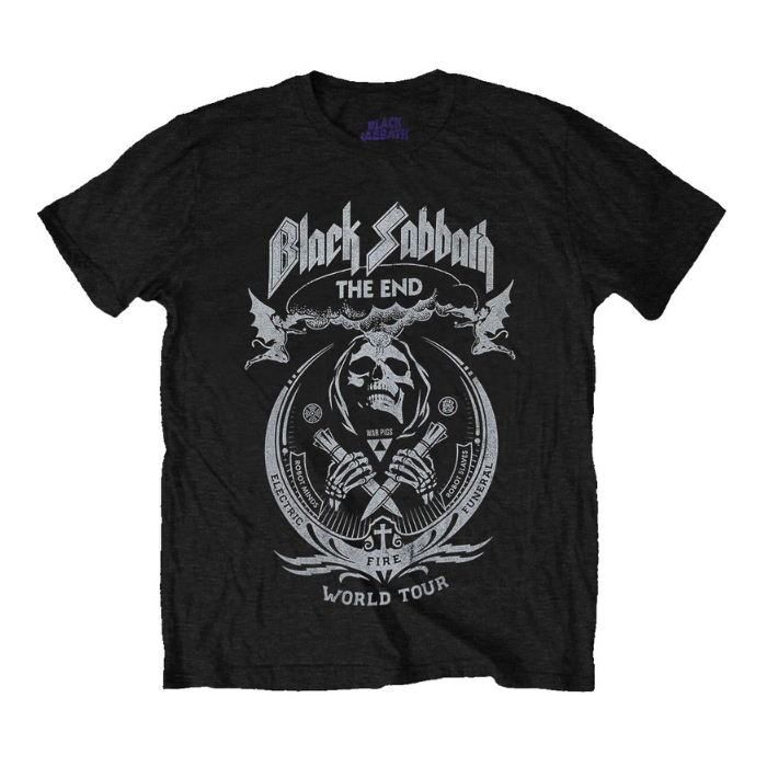 Black Sabbath The End Mushroom Cloud T-Shirt