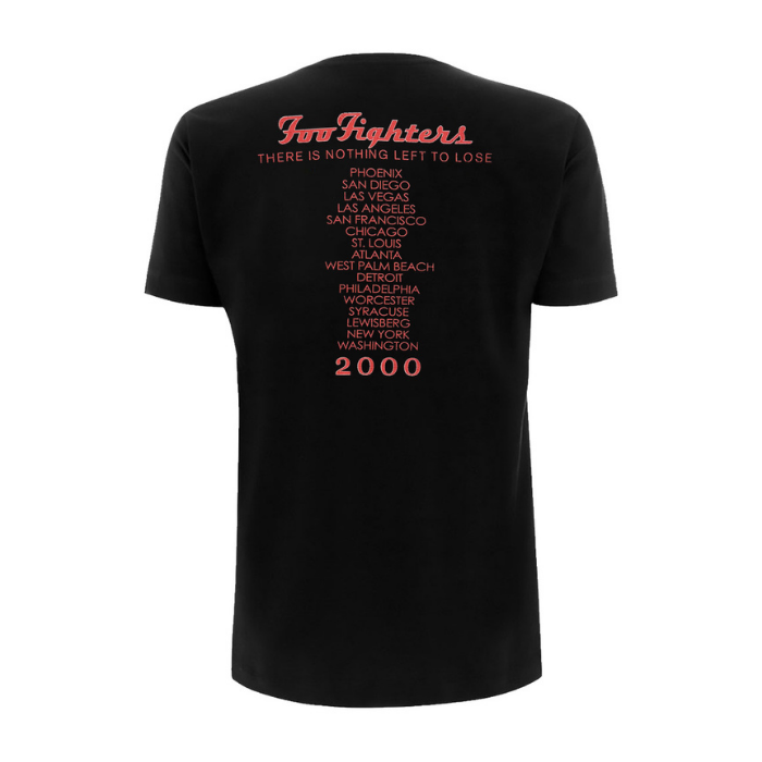 Official Foo Fighters Nothing Left To Lose Tour Tee