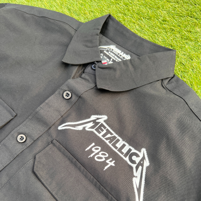 Metallica Ride The Lightning Button Down Shirt - GIG-MERCH.com